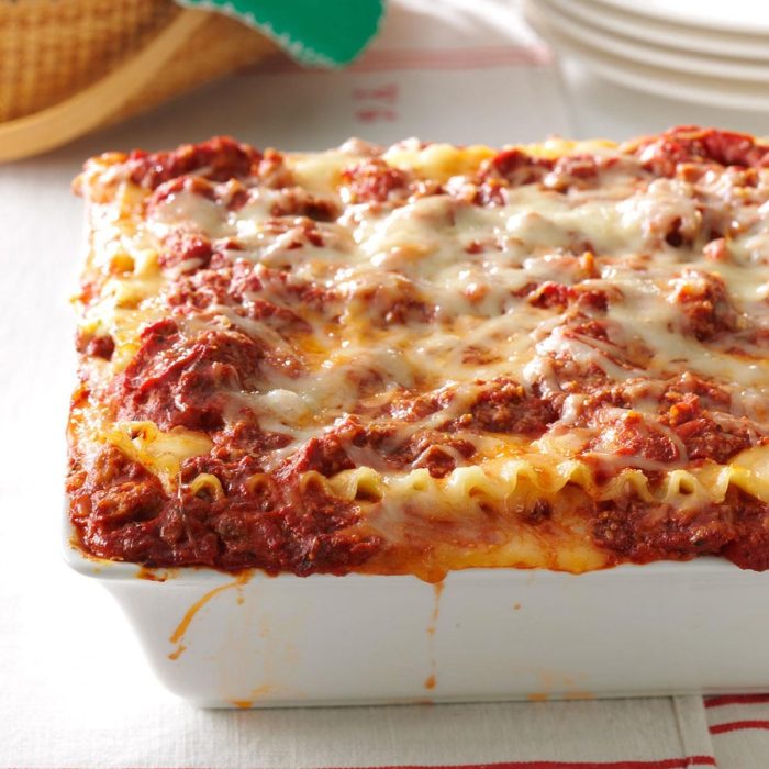 Lasagna Resep, Panduan Lengkap Membuat Hidangan Italia yang Lezat
